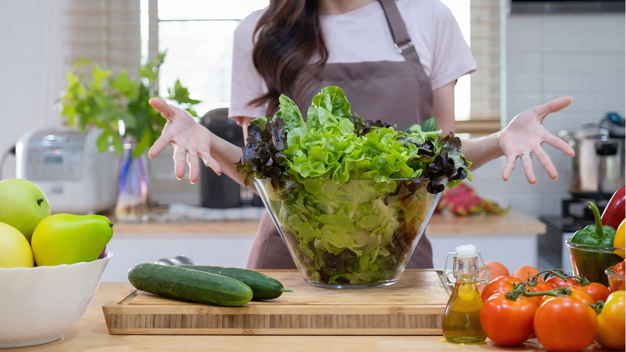 Want to make your kitchen a healthier environment for your family? Stock up  on these ten essentials to get a head start.