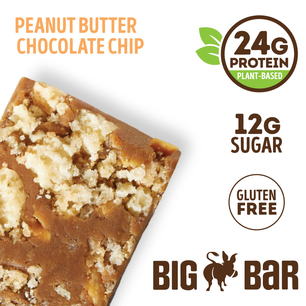 Peanut Butter Chocolate Chip Protein Bar
