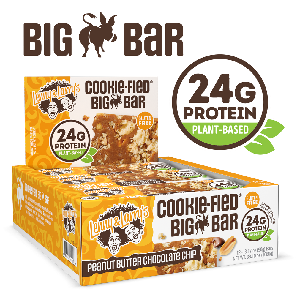 Cookie-fied® Big Bar Peanut Butter Chocolate Chip- Box of 12