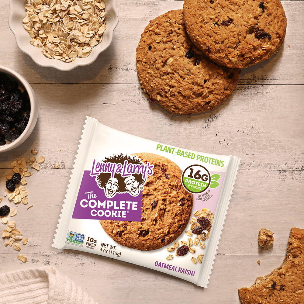 The Complete Cookie® Oatmeal Raisin – Lenny and Larrys