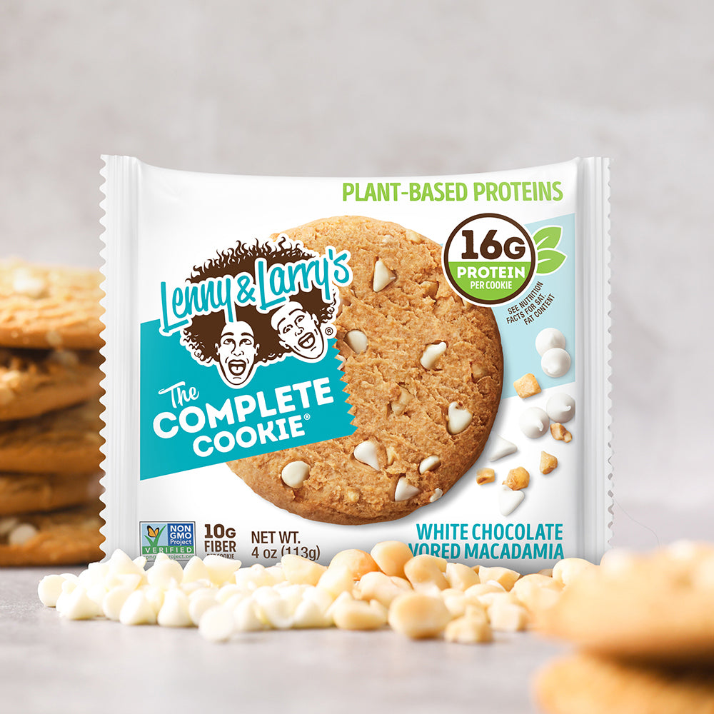Complete Macadamia – Lenny Larrys Flavored White and The Cookie® Chocolate